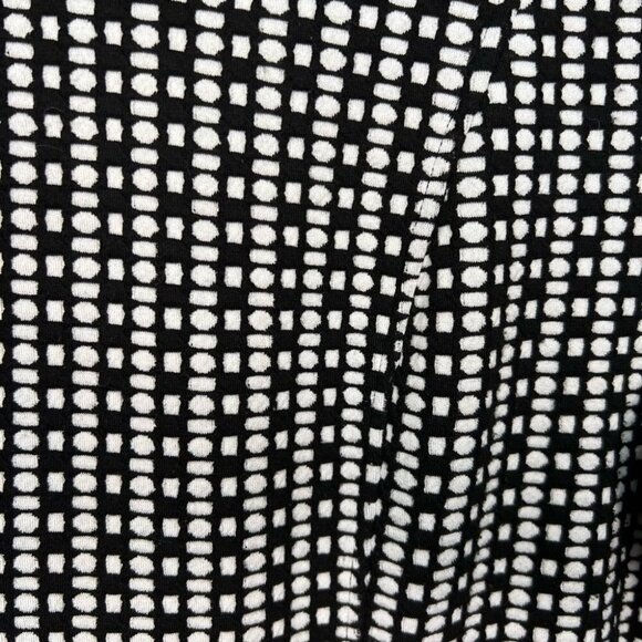 Calvin Klein Black & White MIDI Dress Size 12 - Picture 3 of 6